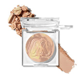 Morphe Cloudlight Soft Glow Veil Finishing Powder - Sheer, Weightless Pressed Face Powder with Light-Reflecting Glow - Makeup Setting Formula for Radiant, Complexion Finish - Sunrise (0.28 oz)