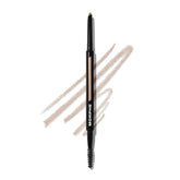 Morphe Definer Dual-Ended Brow Pencil & Spoolie - Eyebrow Pencil with Precision Slanted Tip for Shaping, Defining & Filling - Smooth, No-Tug Formula - Macadamia (0.003 oz)