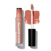 Morphe Soulmatte Velvet Lip Mousse - Air-Whipped Matte Lipstick for Women with Vitamin E to Hydrate, Soften & Smooth - Provides Long Lasting & Velvety Formula - Quick Crush (0.13 Fl Oz)