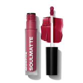 Morphe Soulmatte Velvet Lip Mousse - Air-Whipped Matte Lipstick for Women with Vitamin E to Hydrate, Soften & Smooth - Provides Long Lasting & Velvety Formula - Bella (0.13 Fl Oz)