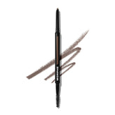 Morphe Definer Dual-Ended Brow Pencil & Spoolie - Eyebrow Pencil with Precision Slanted Tip for Shaping, Defining & Filling - Smooth, No-Tug Formula - Cold Brew (0.003 oz)