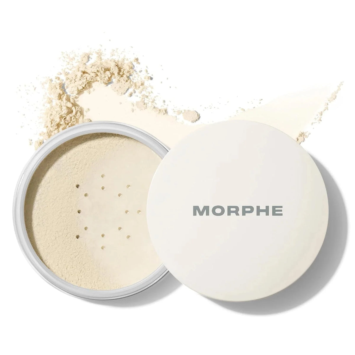 Morphe Jumbo Bake & Set Translucent Setting Powder - Lightweight, Talc-Free Finishing Powder for Face Makeup with a Soft, Natural Finish - Minimizes Shine for Up to 24HR - Translucent (0.62 oz)