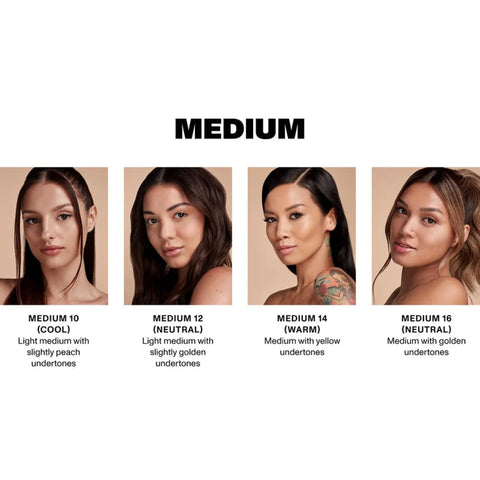 Morphe Filter Effect Soft Radiance Concealer - Buildable Coverage Liquid Concealer Face Makeup with Hyaluronic Acid & Pomegranate Extract & a Natural Radiant Finish - Medium 10 (Cool) (0.12 fl oz)