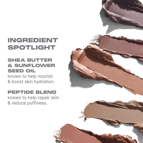 Morphe Priming Cream Eye Shadow - Cream to Powder Eyeshadow + Eye Primer - Soft Matte Pigmented Formula with Hydration for All Day Wear - Melody (0.11 oz)