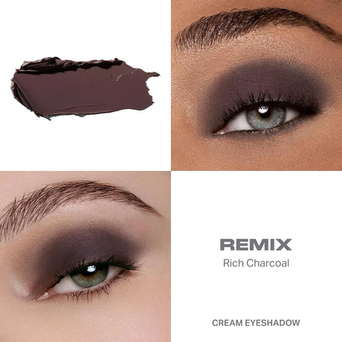 Morphe Priming Cream Eye Shadow - Cream to Powder Eyeshadow + Eye Primer - Soft Matte Pigmented Formula with Hydration for All Day Wear - Remix (0.11 oz)