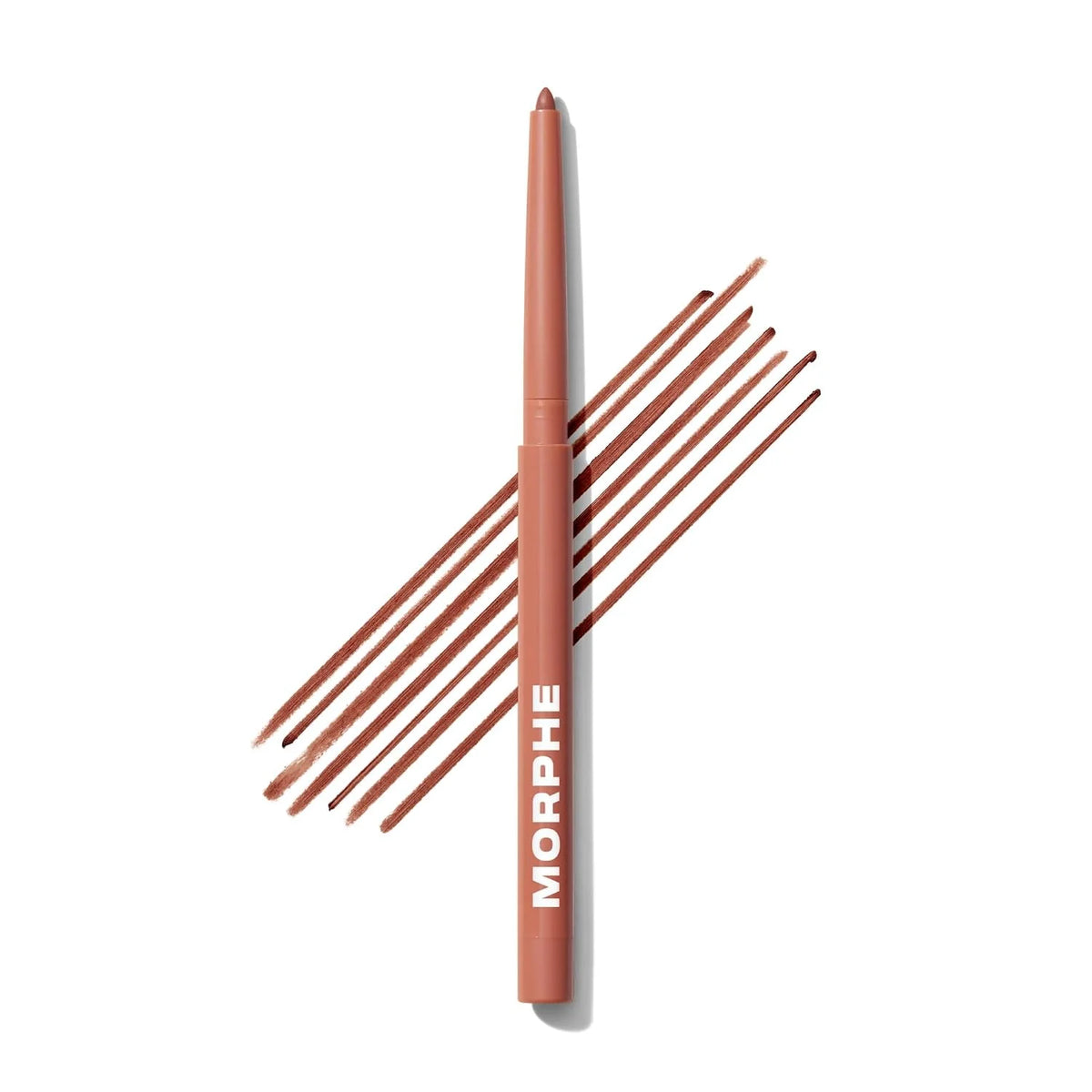 MORPHE Soulmatte Gel Lip Liner - Creamy Lip Pencil with a Matte Formula - Precision Contour Pencil with Sweet Almond & Tea Seed Oil for Long-Lasting Definition - Honey (0.007 oz)