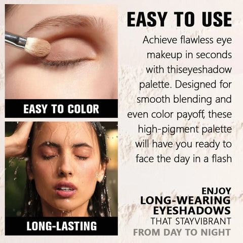 Champagne Shimmer Cream Eyeshadow, Light Gold Metallic Eye Shadow
