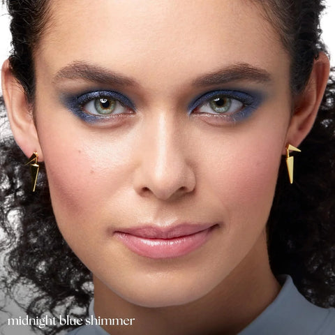 Julep Eyeshadow 101 Crème-to-Powder Eyeshadow Stick, Midnight Blue Shimmer