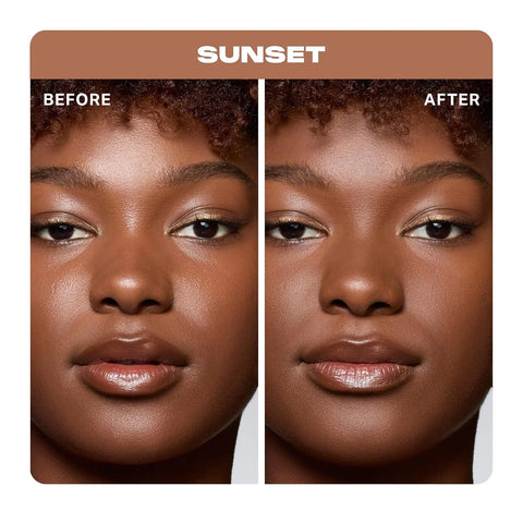 Morphe Cloudlight Soft Glow Veil Finishing Powder - Sheer, Weightless Pressed Face Powder with Light-Reflecting Glow - Makeup Setting Formula for Radiant, Complexion Finish - Sunset (0.28 oz)