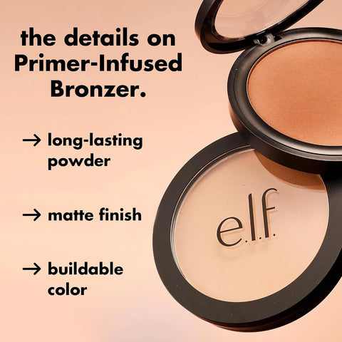 e.l.f. Primer-Infused Bronzer, Fresh Tan