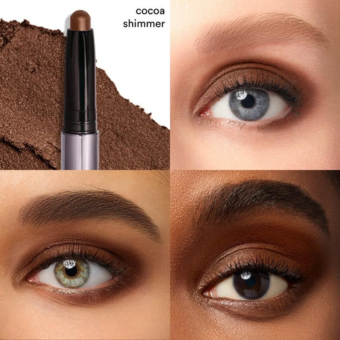 Julep Eyeshadow 101 Crème-to-Powder Eyeshadow Stick, Cocoa Shimmer