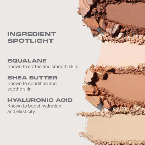 Morphe Cloudlight Soft Glow Veil Finishing Powder - Sheer, Weightless Pressed Face Powder with Light-Reflecting Glow - Makeup Setting Formula for Radiant, Complexion Finish - Sunset (0.28 oz)