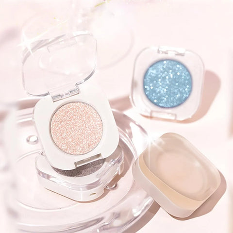 Champagne Shimmer Cream Eyeshadow, Light Gold Metallic Eye Shadow