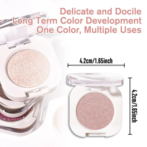 Champagne Shimmer Cream Eyeshadow, Light Gold Metallic Eye Shadow