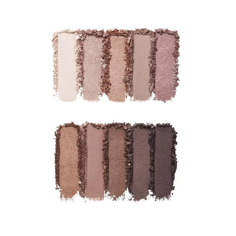 e.l.f. Perfect 10 Eyeshadow Palette, Nude Rose Gold