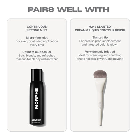 Morphe Shaperlifter Micro Contour Stick - Precision Cream Contour Makeup with Built-In Sharpener - Cool Tone Complexion Stick for Sculpting Face Makeup - Sculpted (0.05 oz)