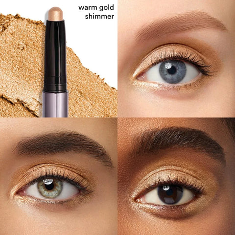 Julep Eyeshadow 101 Crème-to-Powder Eyeshadow Stick, Warm Gold Shimmer