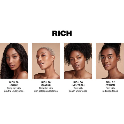 Morphe Filter Effect Soft Radiance Concealer - Buildable Coverage Liquid Concealer Face Makeup with Hyaluronic Acid & Pomegranate Extract & a Natural Radiant Finish - Rich 26 (Cool) (0.12 fl oz)
