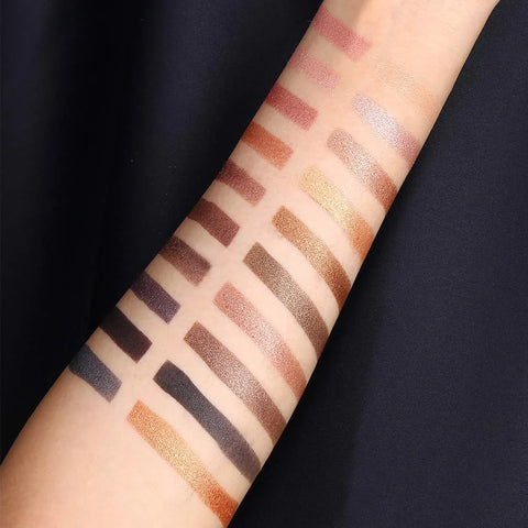 UCANBE Luxury Gathering Neutral Eyeshadow Makeup Palette, Naked Shimmer Matte Metallic Glitter Subtle Eyes Shadow,High Pigmented Nudes Creamy Smokey Pallet Set